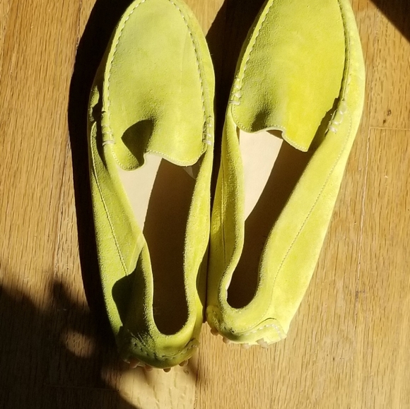 M. Gemi Suede Driving Moccasins - Picture 7 of 9